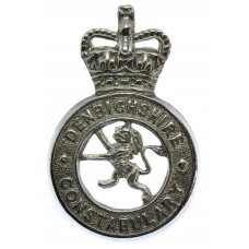 Denbighshire Constabulary Cap Badge - Queen's Crown