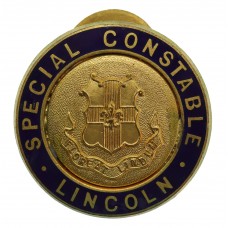 Lincoln City Police Special Constable Enamelled Lapel Badge