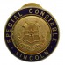 Lincoln City Police Special Constable Enamelled Lapel Badge