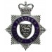 Preston Borough Police Senior Officer's Enamelled Cap Badge - Queen's Crown