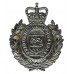 Preston Borough Police Wreath Cap Badge - Queen's Crown