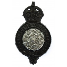 West Riding Constabulary Cap Badge - King's Crown