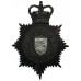 Gwynedd Constabulary Night Helmet Plate - Queen's Crown