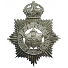 York City Police Helmet Plate - King's Crown 