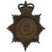 Barnsley Borough Police Night Helmet Plate - Queen's Crown
