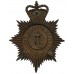 Barnsley Borough Police Night Helmet Plate - Queen's Crown