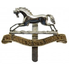 The Queen's Own Hussars Anodised (Staybrite) Cap Badge