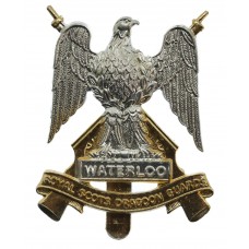 Royal Scots Dragoon Guards Anodised (Staybrite) Cap Badge