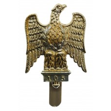 1st Royal Dragoons Anodised (Staybrite) Cap Badge