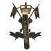 9th/12th Royal Lancers Anodised (Staybrite) Cap Badge