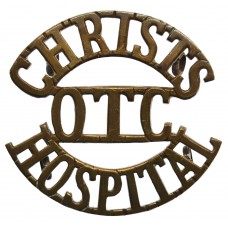 Christ's Hospital O.T.C. (CHRIST'S/O.T.C./HOSPITAL) Shoulder Title