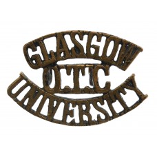 Glasgow University O.T.C. (GLASGOW/O.T.C./UNIVERSITY) Shoulder Title