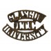 Glasgow University O.T.C. (GLASGOW/O.T.C./UNIVERSITY) Shoulder Title