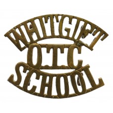 Whitgift School O.T.C. (WHITGIFT/O.T.C/SCHOOL) Shoulder Title