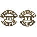 Pair of Aldenham School O.T.C. (ALDENHAM/OTC/SCHOOL) Shoulder Titles