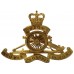 Royal Artillery Officer's Dress Cap Badge - Queen's Crown