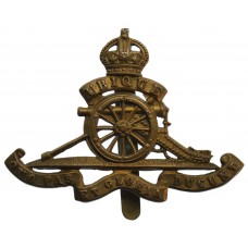 Royal Artillery Cap Badge - King's Crown