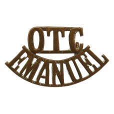 Emanuel School O.T.C. (O.T.C./EMANUEL) Shoulder Title