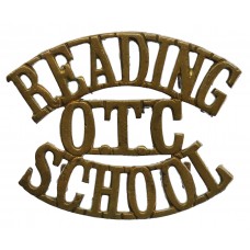 Reading School O.T.C. (READING/O.T.C./SCHOOL) Shoulder Title