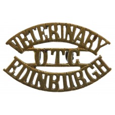 Edinburgh Veterinary O.T.C. (VETERINARY/O.T.C./EDINBURGH) Shoulder Title