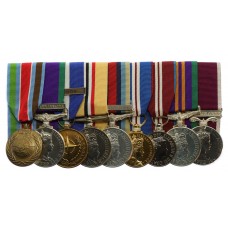 UN Bosnia, CSM (Northern Ireland), NATO (Kosovo), Iraq, OSM Afghanistan, ACSM and LS&GC Medal Group of Nine - Colour Sergeant P.G. Sutcliffe, Duke of Wellington's Regiment / Yorkshire Regiment