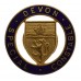 Devon Special Constabulary Enamelled Lapel Badge