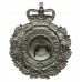 Devon Constabulary Wreath Helmet Plate - Queen's Crown