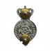 North Riding Constabulary Collar Badge - Queen's Crown