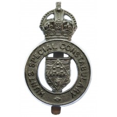 Hunts Special Constabulary Cap Badge - King's Crown