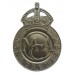 Ministry of Civil Aviation Constabulary Cap Badge - King's Crown
