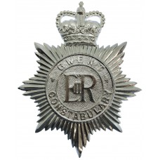 Gwent Constabulary Helmet Plate - Queen's Crown
