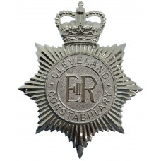 Cleveland Constabulary Helmet Plate - Queen's Crown