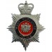 West Yorkshire Police Enamelled Helmet Plate - Queen's Crown