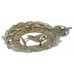 Liverpool City Police Chrome Wreath Helmet Plate - King's Crown