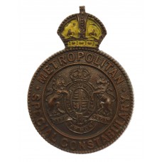 Metropolitan Police Special Constabulary Sergeant's Cap Badge - K