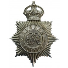 George VI Oldham Borough Police Helmet Plate