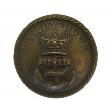 Victorian Barry Docks Police Button (25mm)