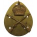 British Army Crossed Rifles Marksman's/Sergeant Instructor of Musketry Arm Badge - King's Crown