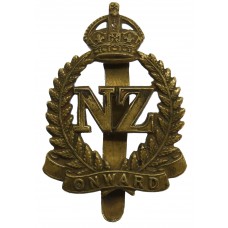 New Zealand Expeditionary Force (N.Z.E.F.) Cap Badge - King's Crown