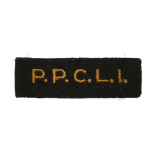 Princess Patricia's Canadian Light Infantry (P.P.C.L.I.) Cloth Sh