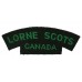 Canadian The Lorne Scots (LORNE SCOTS/CANADA) Cloth Shoulder Title