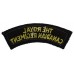 Royal Canadian Regiment (The ROYAL/CANADIAN REGIMENT) Cloth Shoulder Title