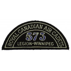 Royal Canadian Air Cadets 573 Sqdn. Legion - Winnipeg Cloth Shoul