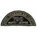 Royal Canadian Air Cadets 790 Sqdn. Wapiti - Jasper Cloth Shoulder Title