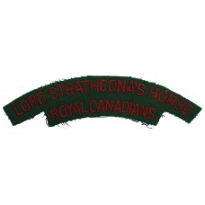 Lord Strathcona's Horse Royal Canadians (LORD STRATHCONA'S HORSE/