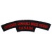 Canadian Governor Generals Horse Guards (GOVERNOR GENERALS HORSE GUARDS/CANADA) Cloth Shoulder Title