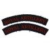 Pair of Royal Artillery (ROYAL ARTILLERY) Cloth Shoulder Titles