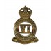4th Queen's Own Hussars Collar Badge - King's Crown