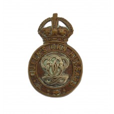 7th Queen's Own Hussars Collar Badge