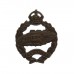 Royal Tank Regiment Officer's Service Dress Collar Badge - King's Crown